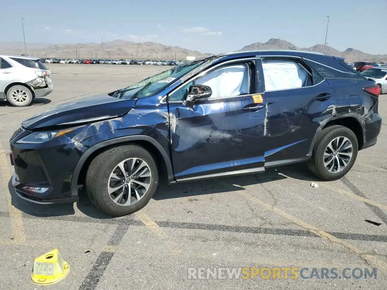 1 Photograph of a damaged car 2T2HZMDA0NC342513 LEXUS RX350 2022