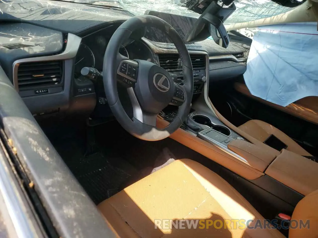 8 Photograph of a damaged car 2T2HZMDA0NC342513 LEXUS RX350 2022