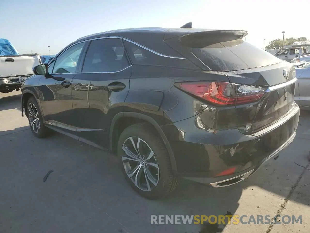 2 Photograph of a damaged car 2T2HZMDA0NC357240 LEXUS RX350 2022