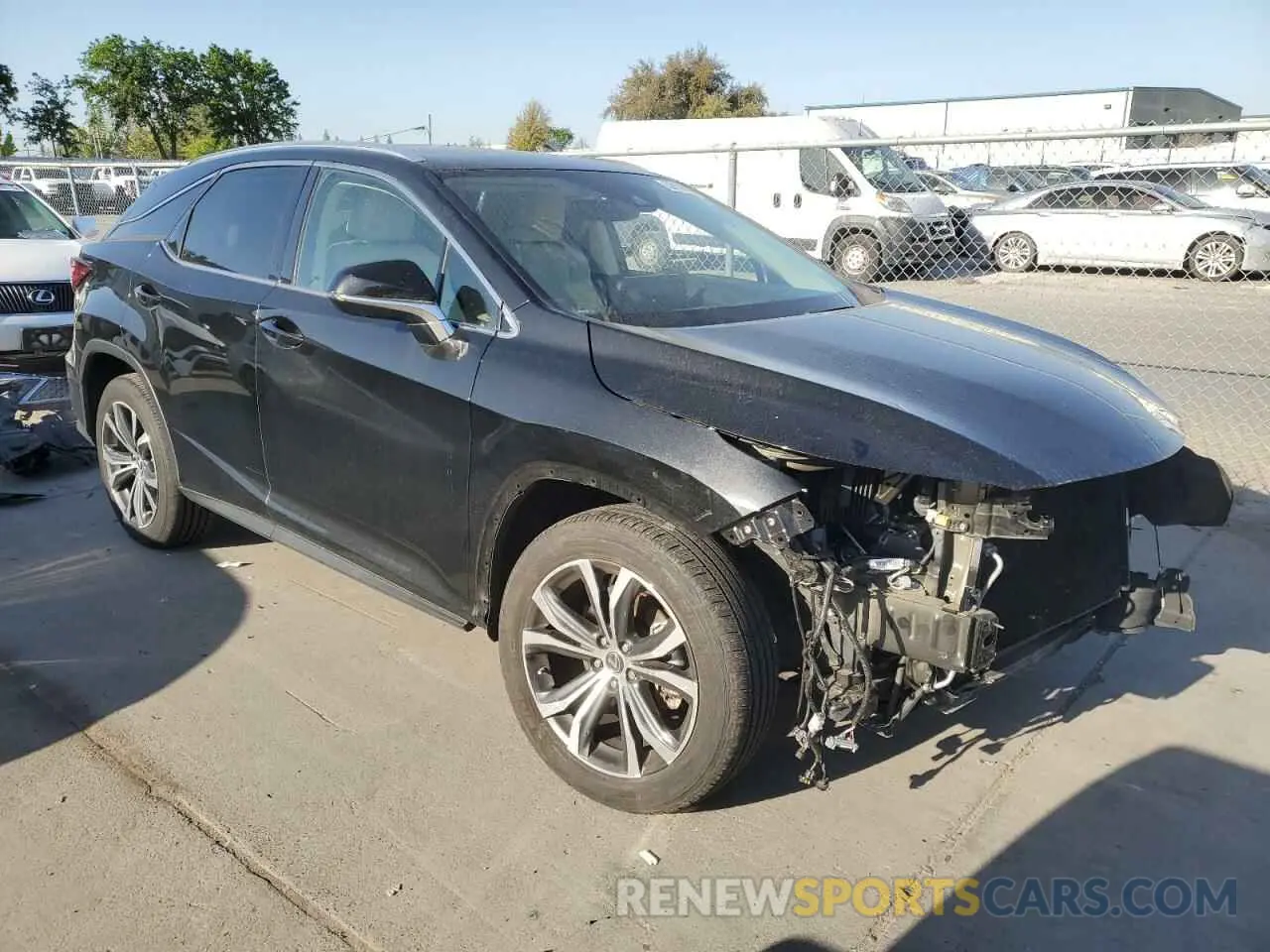 4 Photograph of a damaged car 2T2HZMDA0NC357240 LEXUS RX350 2022