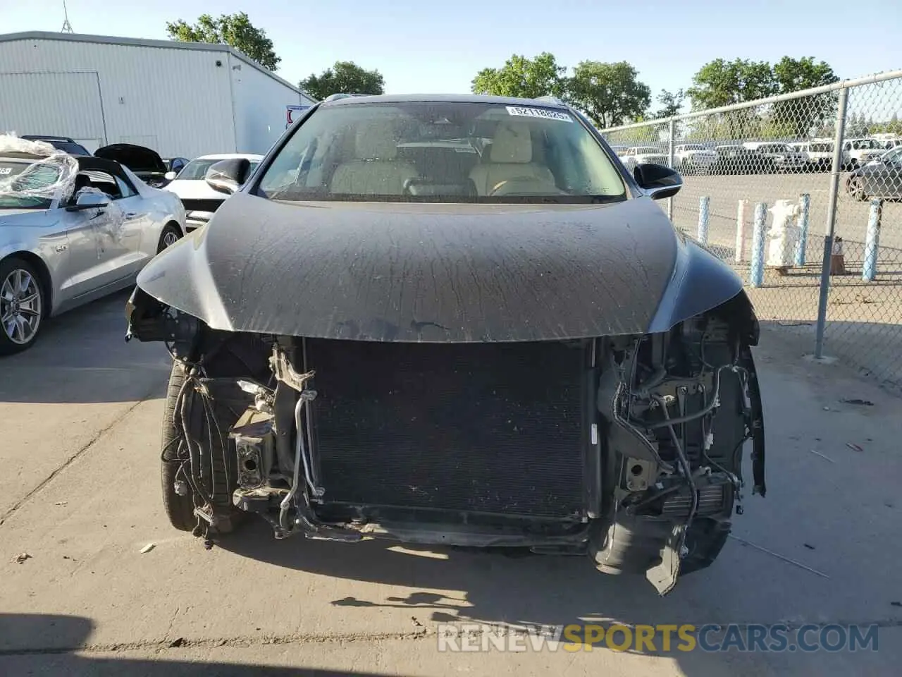 5 Photograph of a damaged car 2T2HZMDA0NC357240 LEXUS RX350 2022