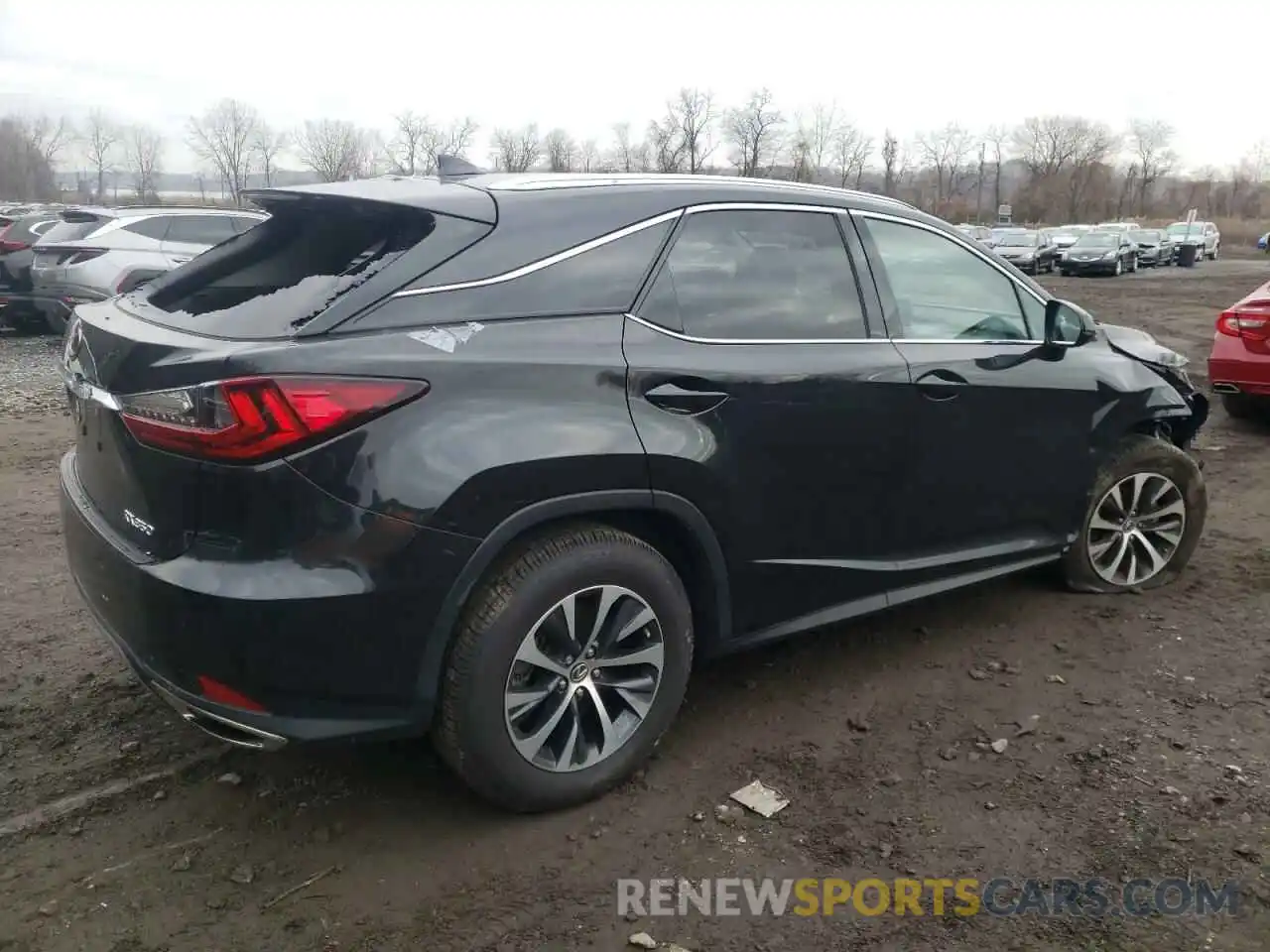 3 Photograph of a damaged car 2T2HZMDA1NC316020 LEXUS RX350 2022