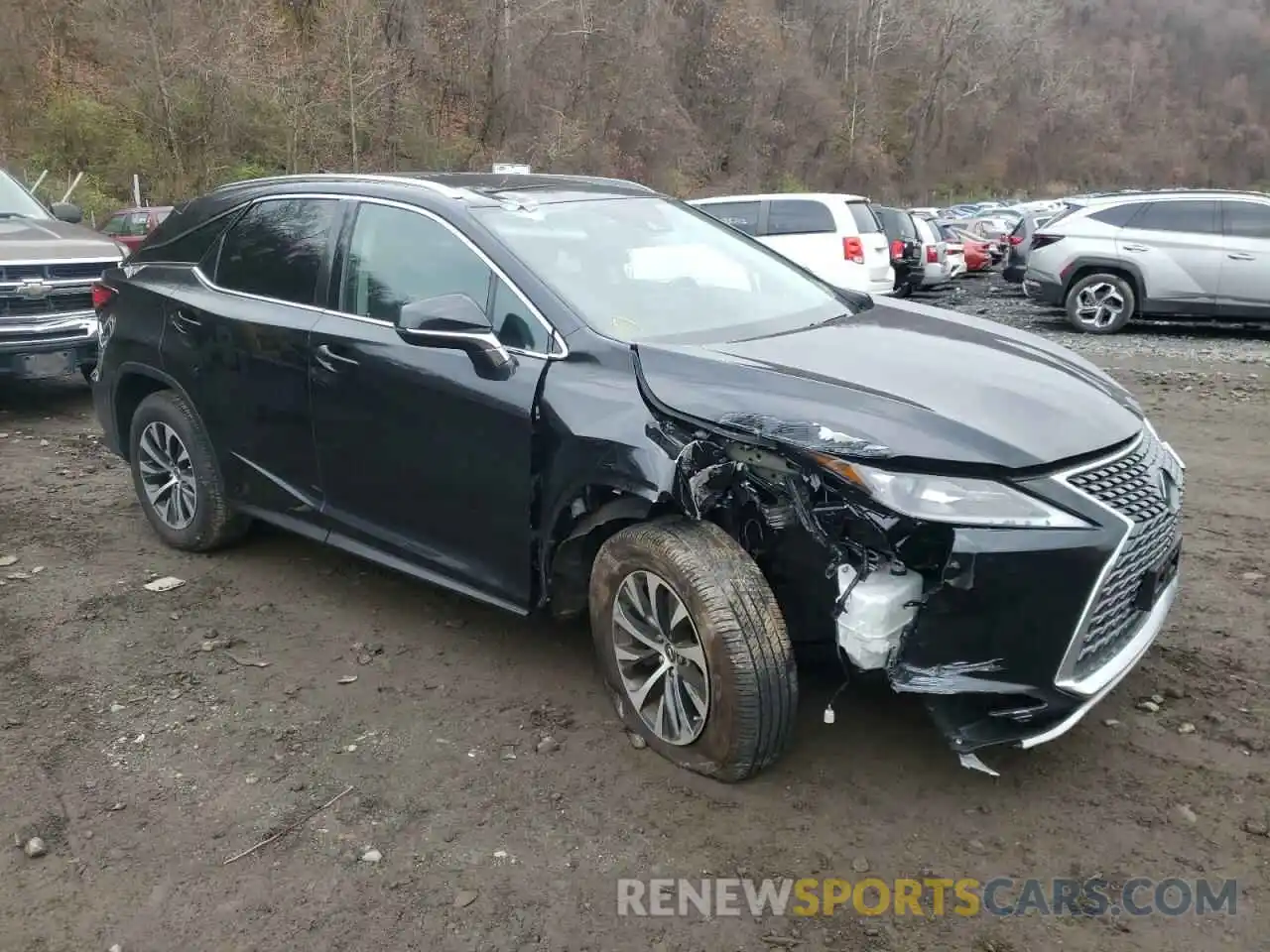 4 Photograph of a damaged car 2T2HZMDA1NC316020 LEXUS RX350 2022