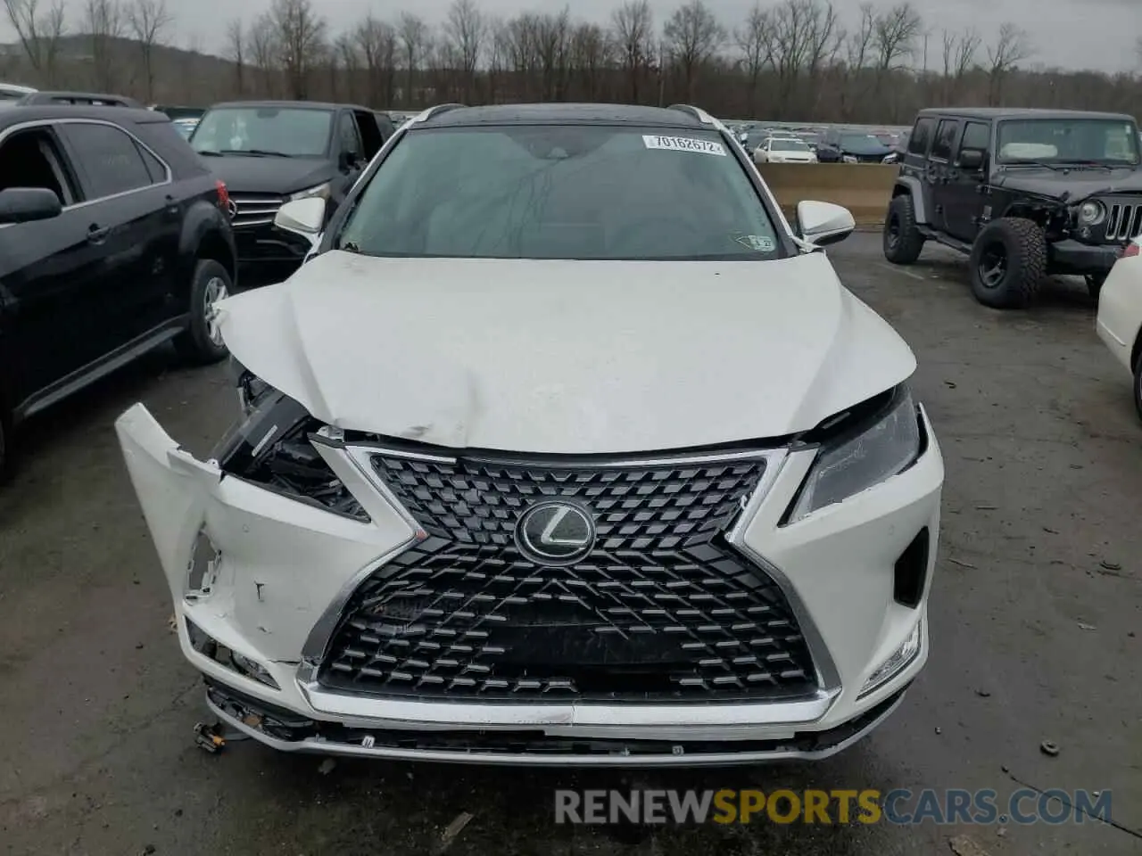 5 Photograph of a damaged car 2T2HZMDA1NC326062 LEXUS RX350 2022