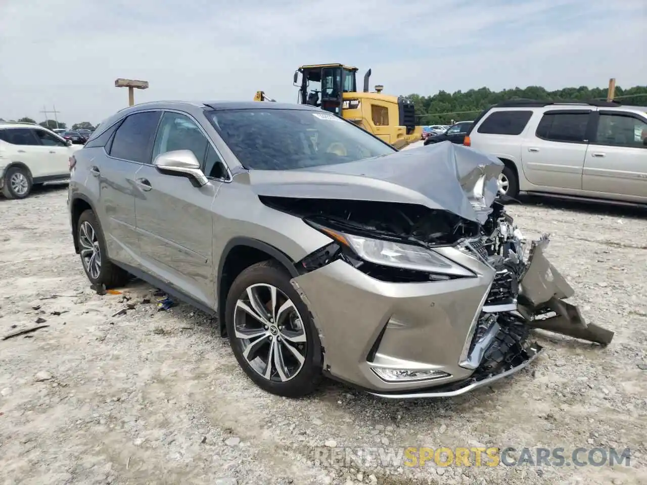 1 Photograph of a damaged car 2T2HZMDA1NC326854 LEXUS RX350 2022