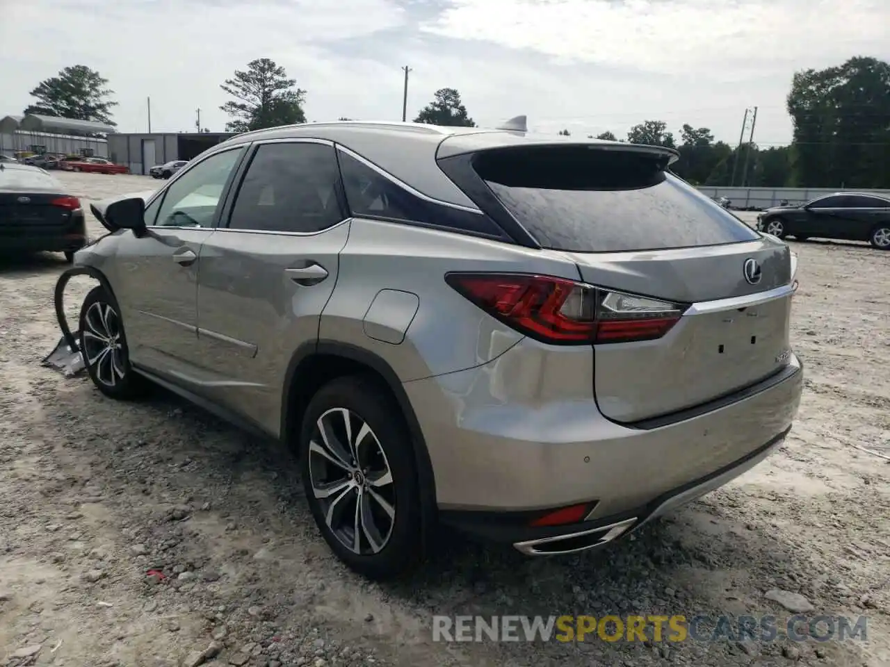 3 Photograph of a damaged car 2T2HZMDA1NC326854 LEXUS RX350 2022