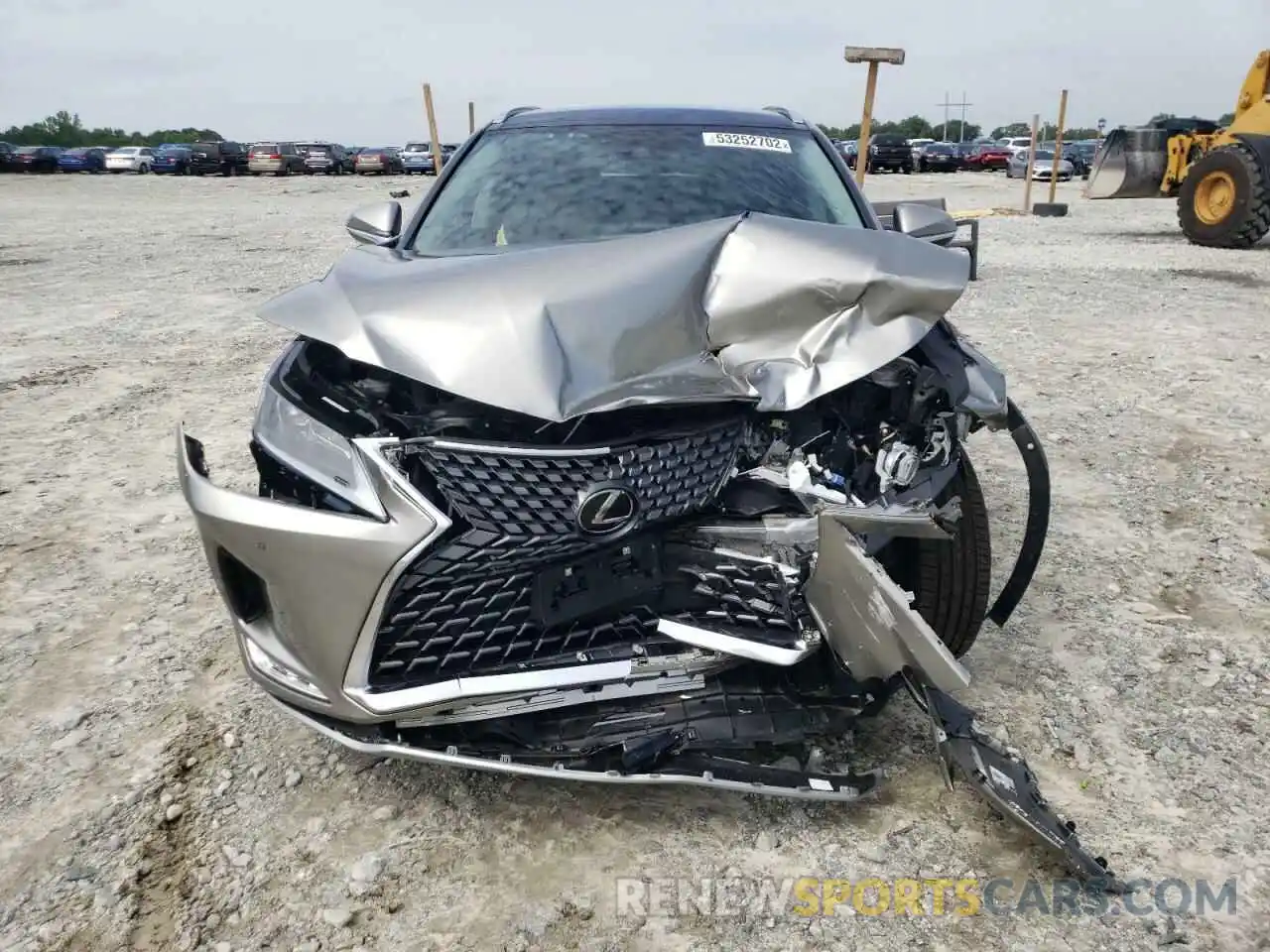 9 Photograph of a damaged car 2T2HZMDA1NC326854 LEXUS RX350 2022