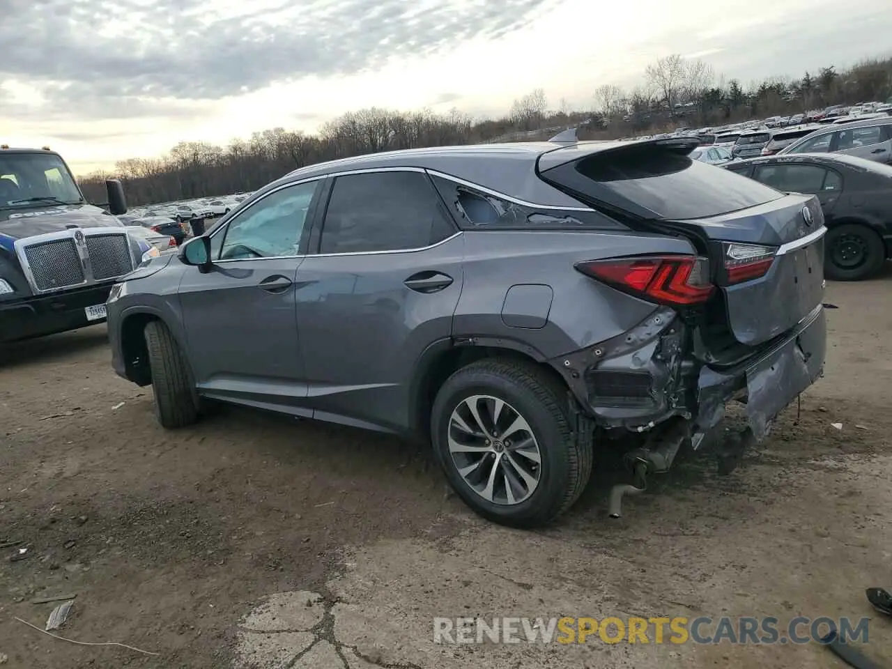 2 Photograph of a damaged car 2T2HZMDA1NC331083 LEXUS RX350 2022