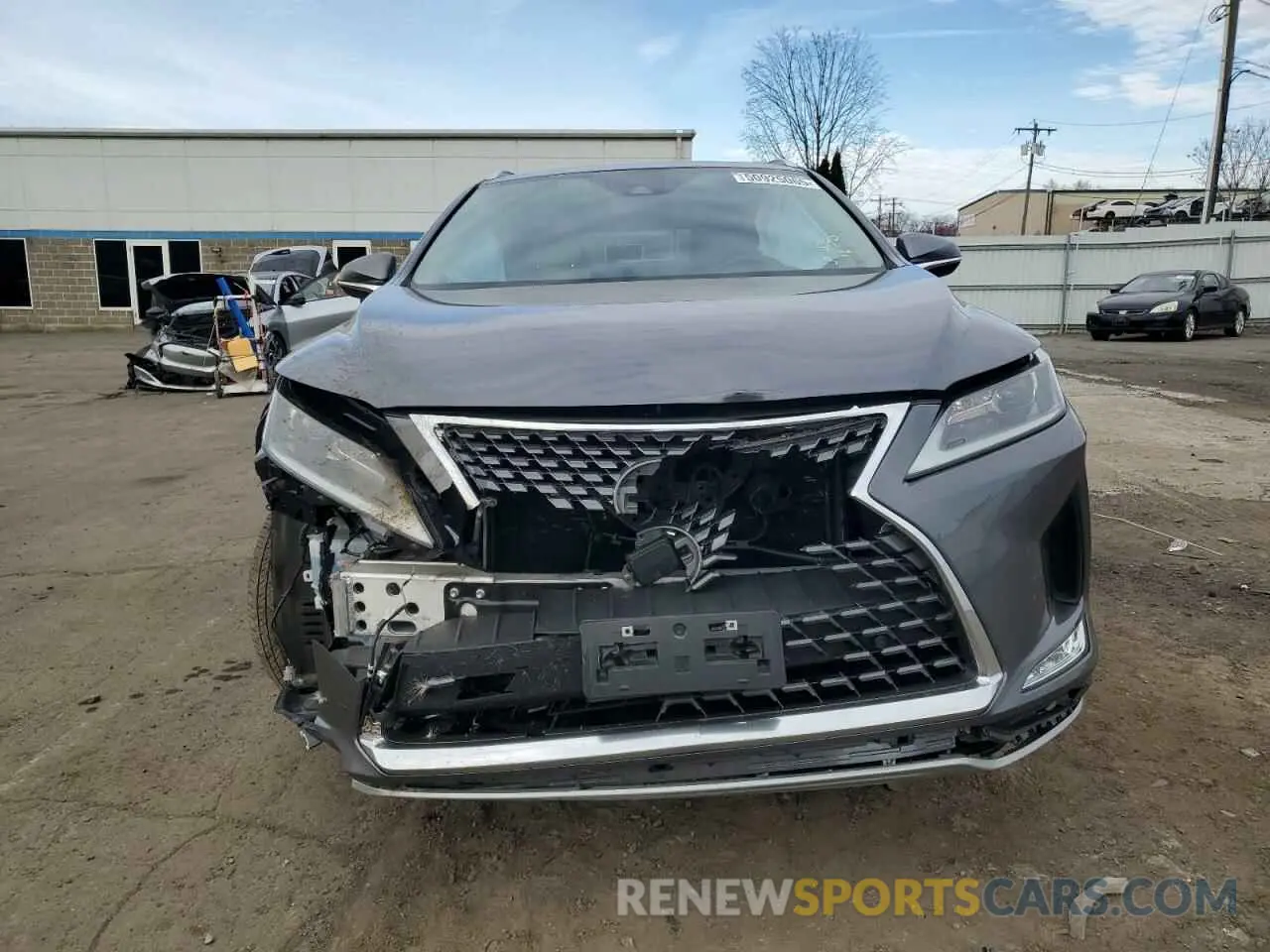 5 Photograph of a damaged car 2T2HZMDA1NC331083 LEXUS RX350 2022