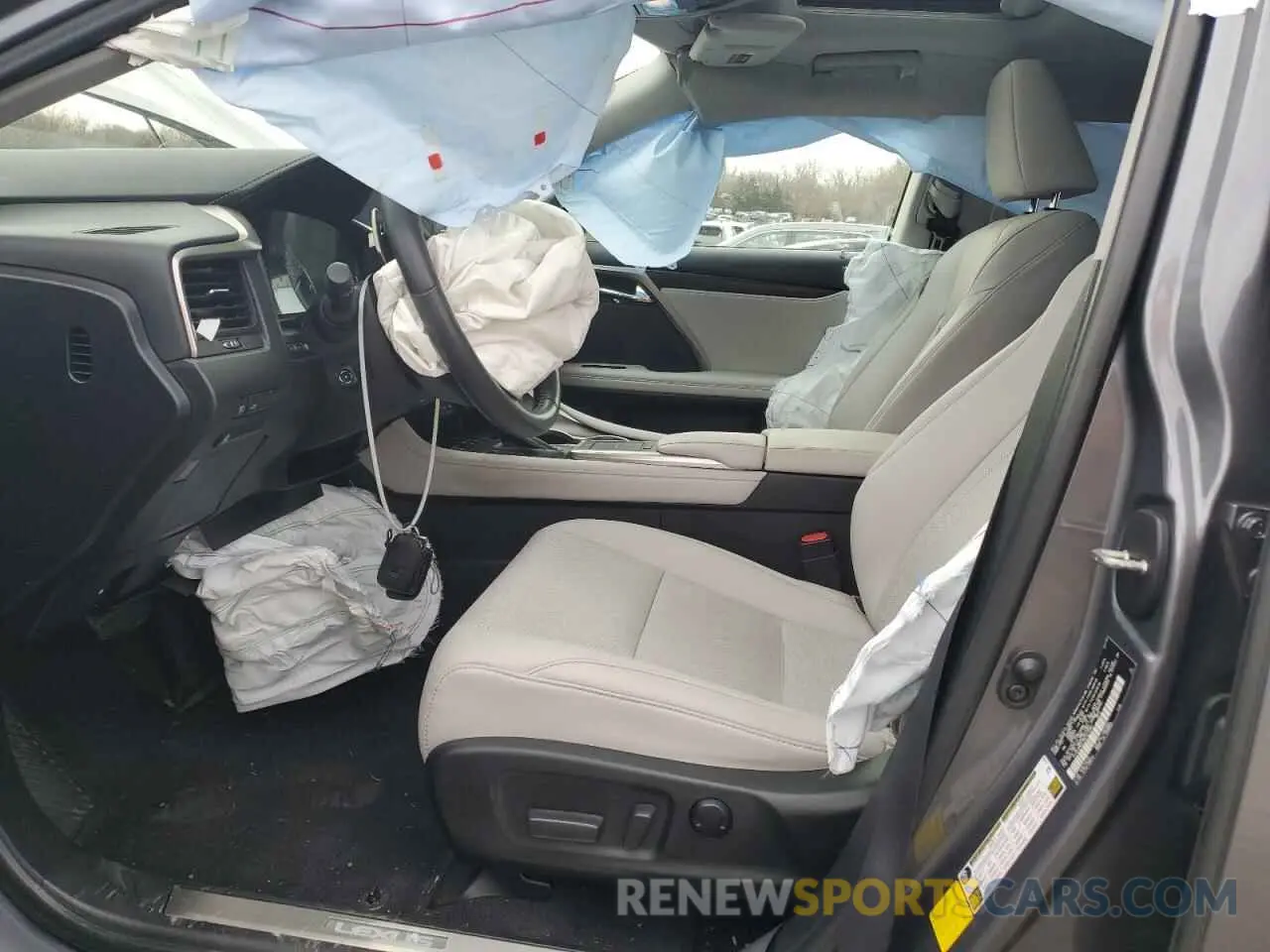 7 Photograph of a damaged car 2T2HZMDA1NC331083 LEXUS RX350 2022