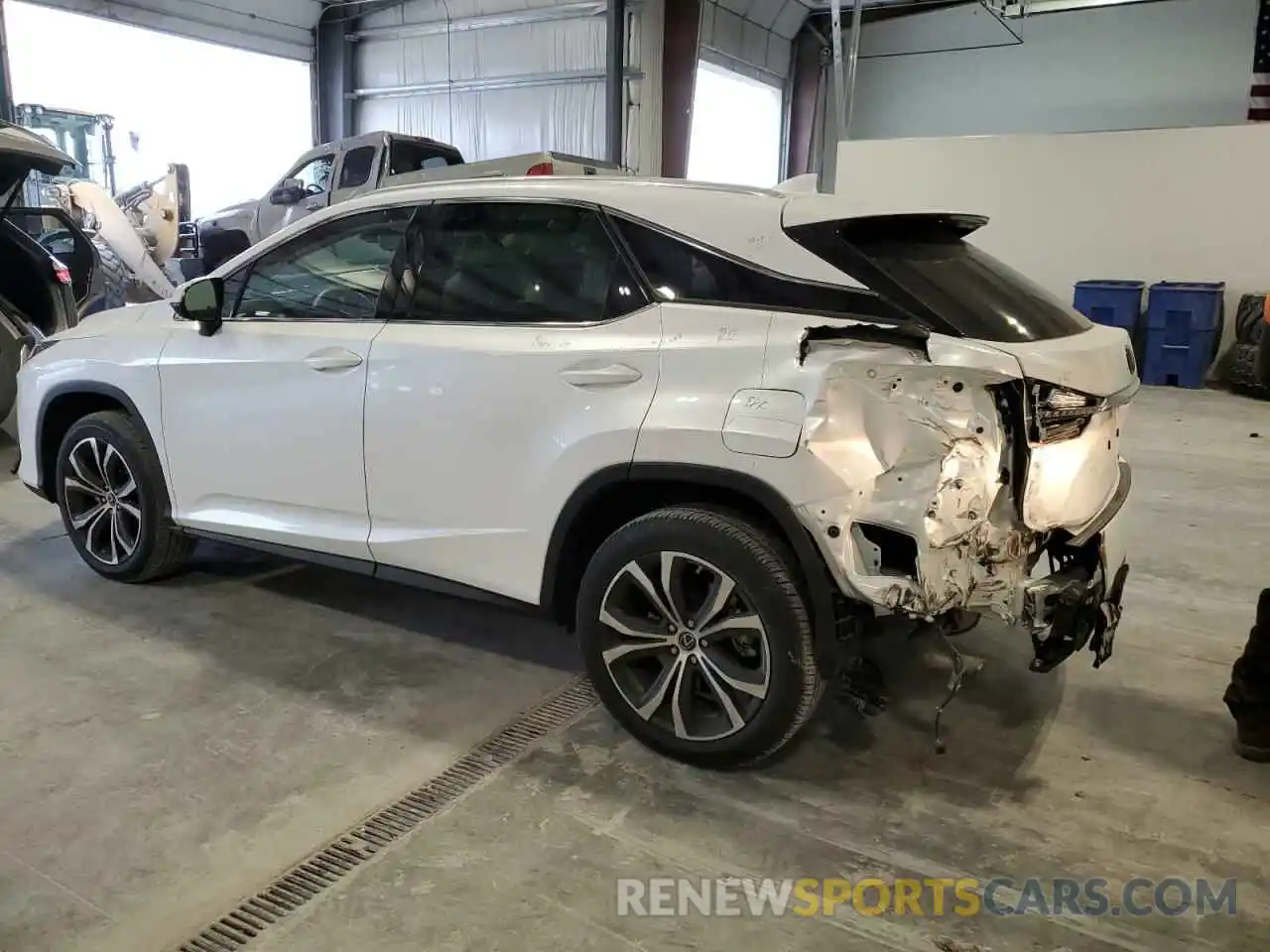 2 Photograph of a damaged car 2T2HZMDA1NC351432 LEXUS RX350 2022