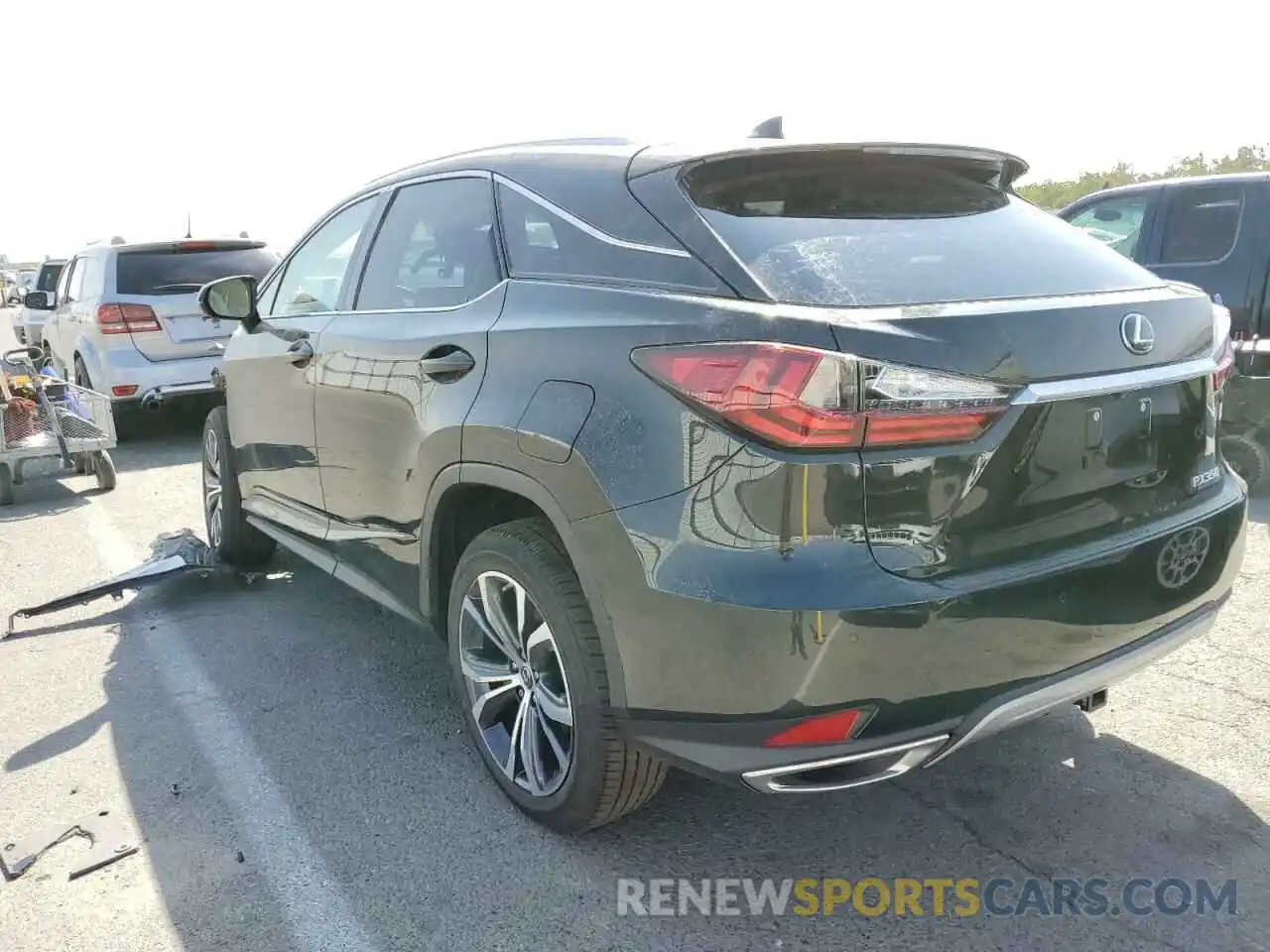 3 Photograph of a damaged car 2T2HZMDA1NC357506 LEXUS RX350 2022