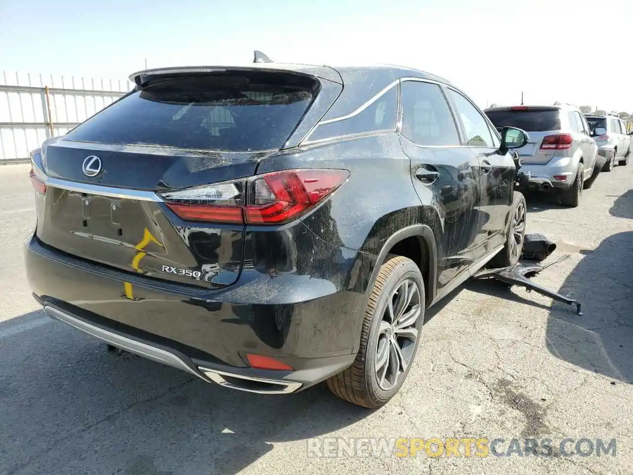 4 Photograph of a damaged car 2T2HZMDA1NC357506 LEXUS RX350 2022