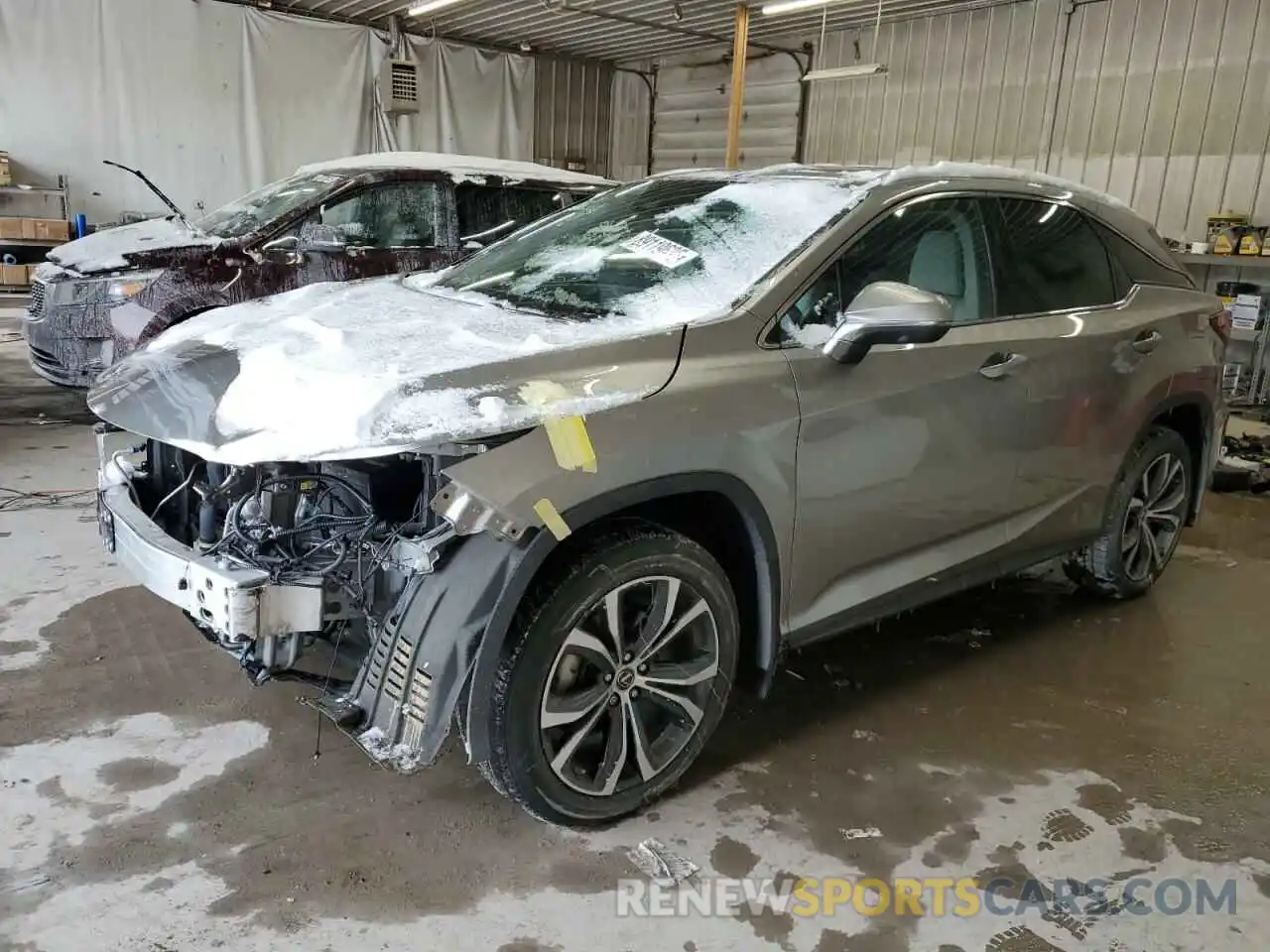 1 Photograph of a damaged car 2T2HZMDA2NC324255 LEXUS RX350 2022