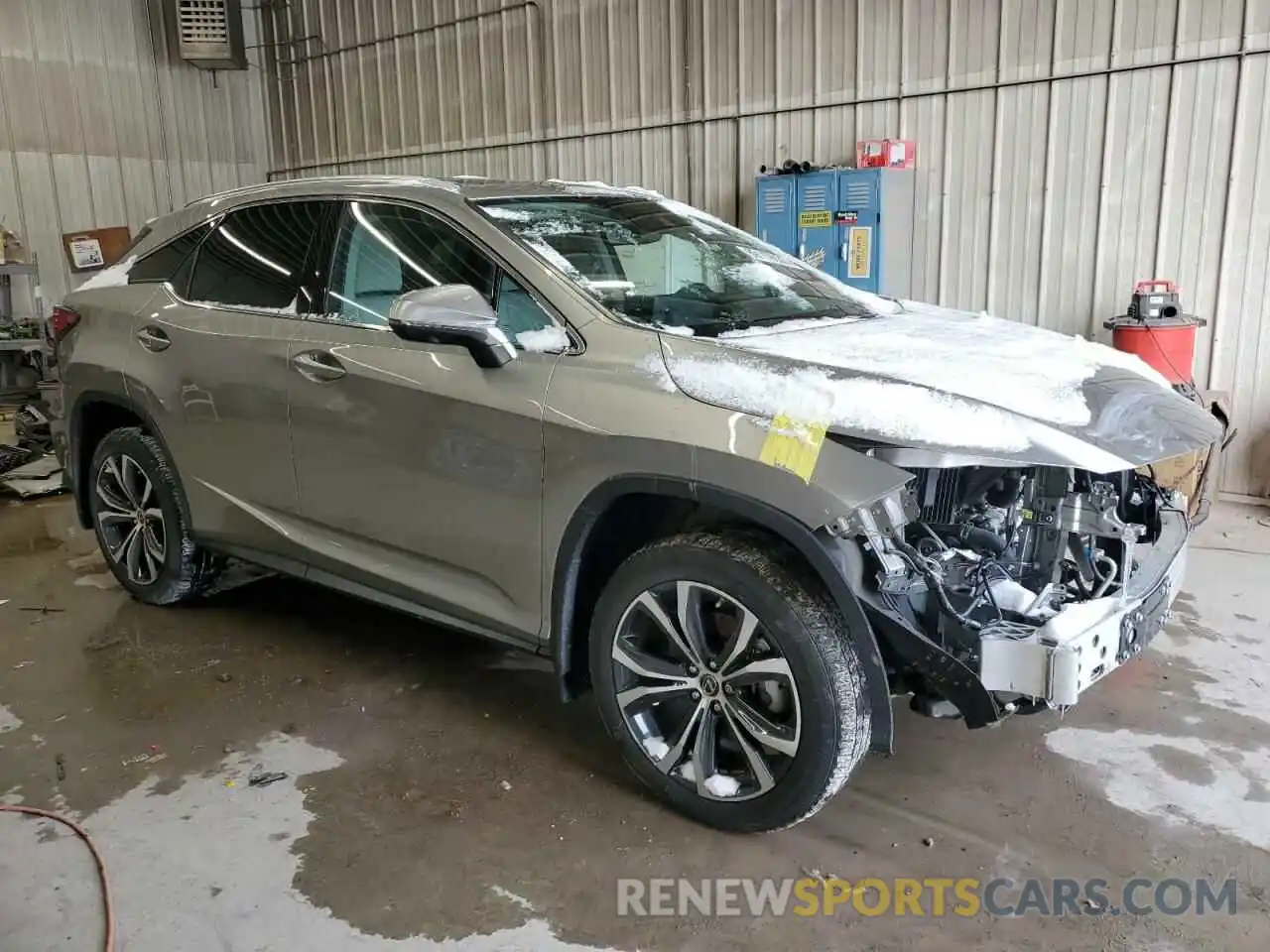 4 Photograph of a damaged car 2T2HZMDA2NC324255 LEXUS RX350 2022