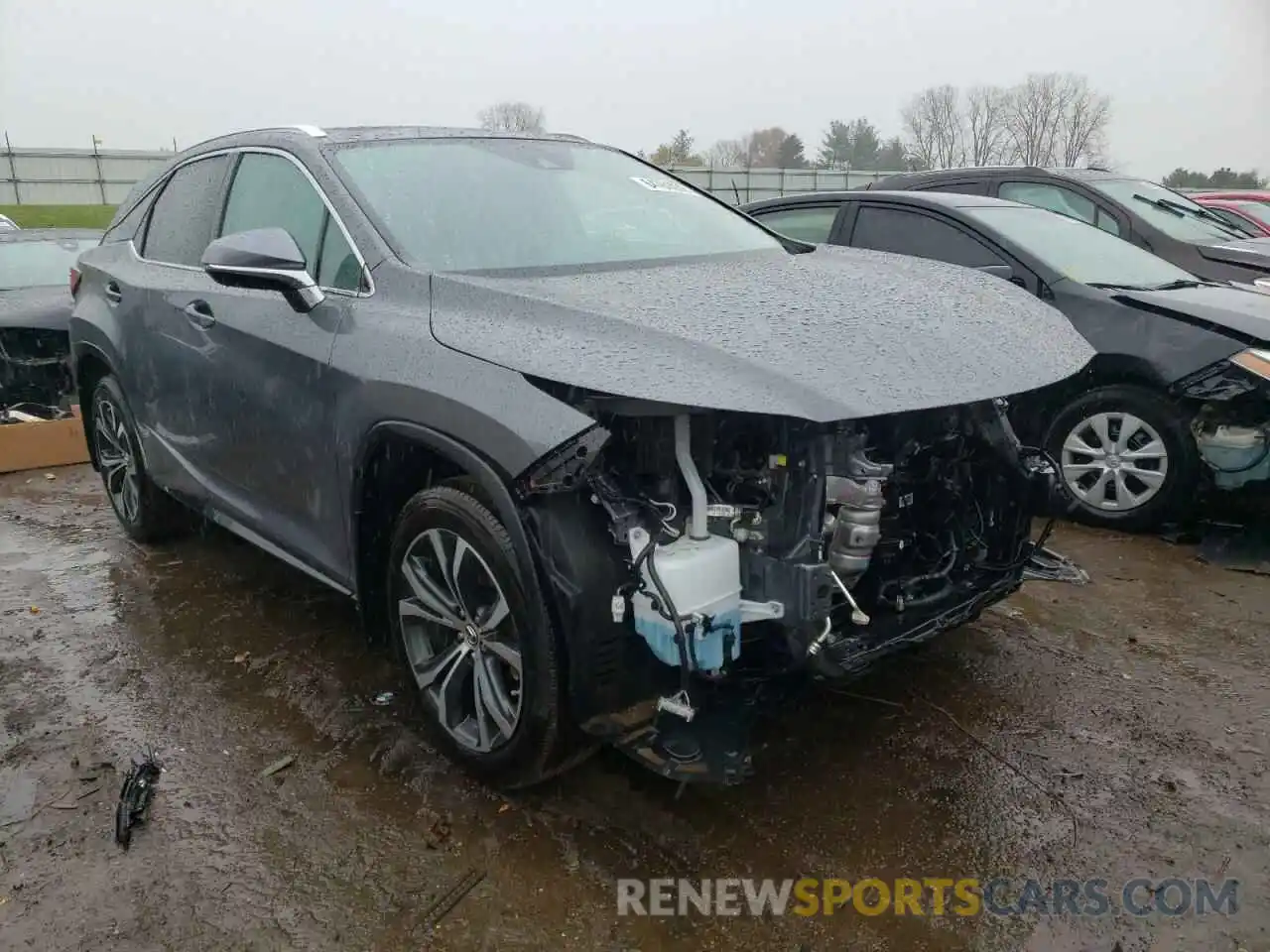 1 Photograph of a damaged car 2T2HZMDA2NC327821 LEXUS RX350 2022