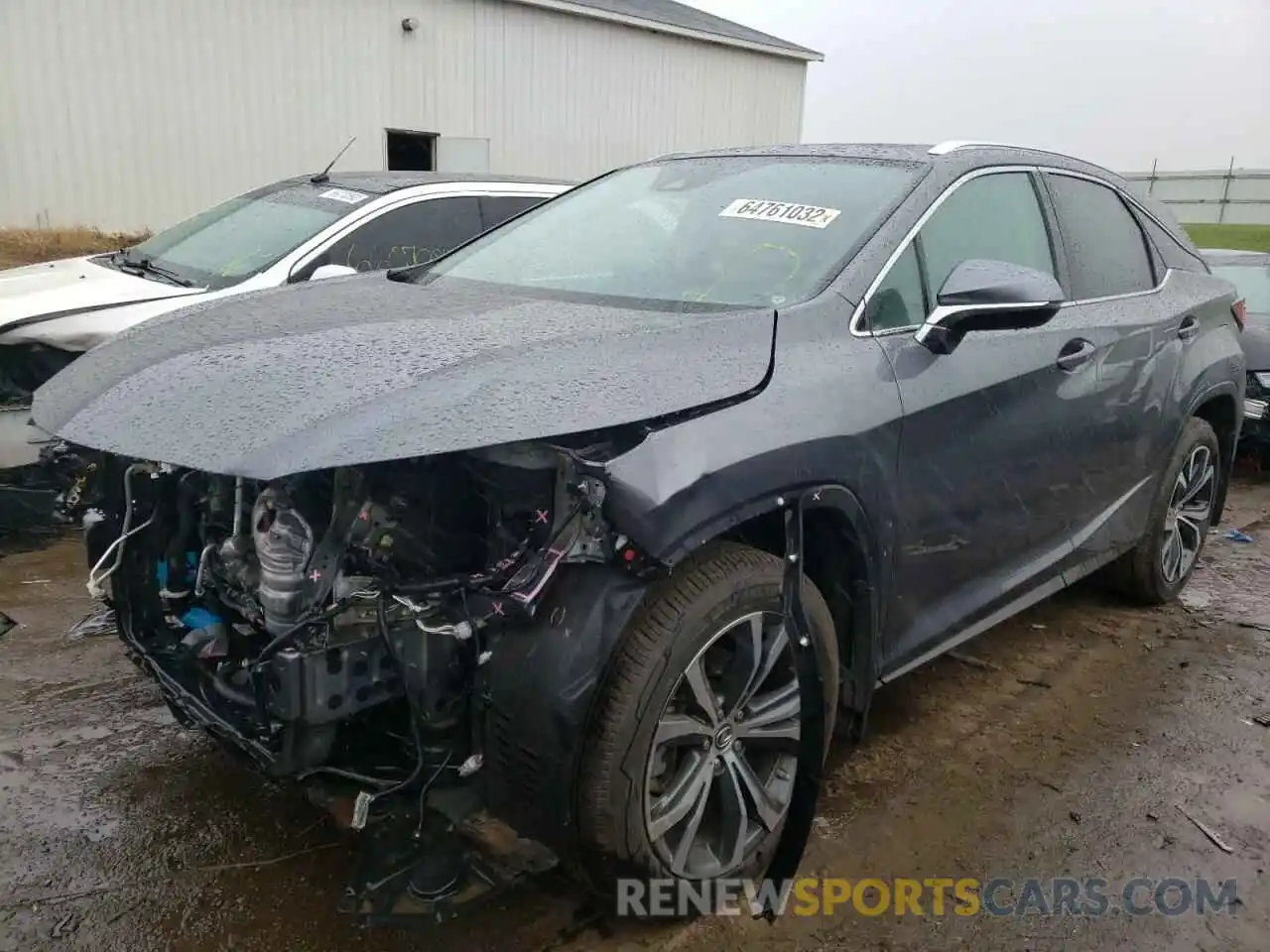 2 Photograph of a damaged car 2T2HZMDA2NC327821 LEXUS RX350 2022