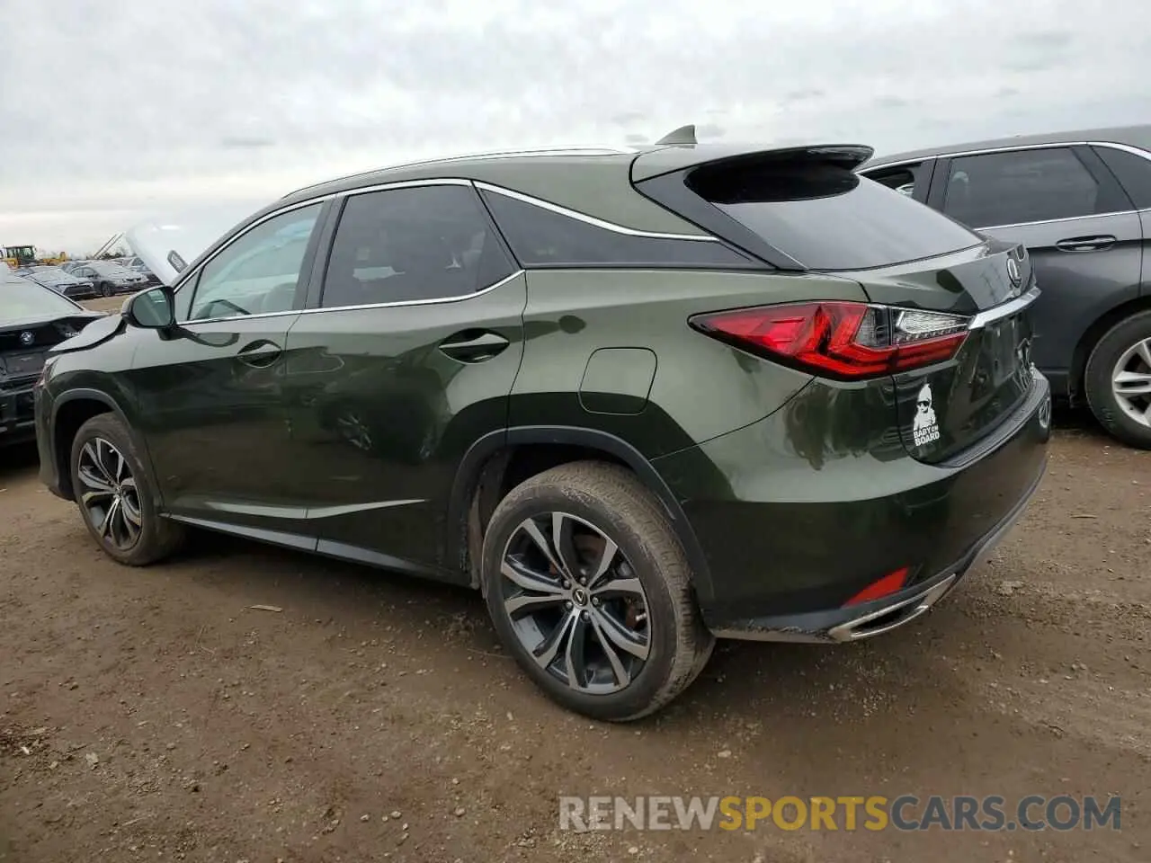 2 Photograph of a damaged car 2T2HZMDA2NC356591 LEXUS RX350 2022