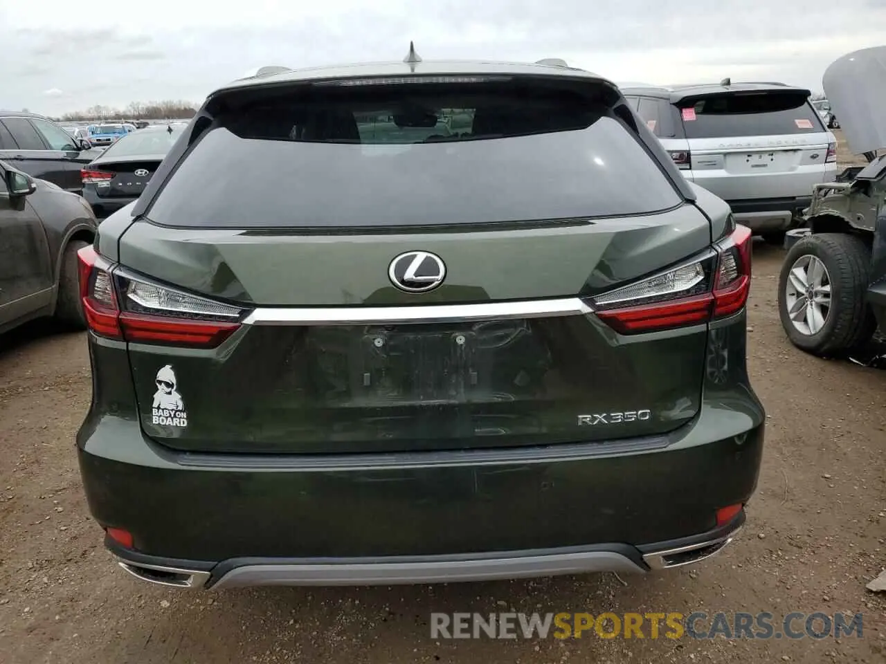 6 Photograph of a damaged car 2T2HZMDA2NC356591 LEXUS RX350 2022