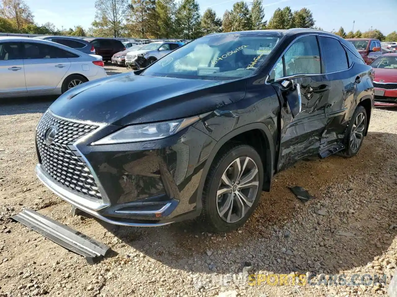 10 Photograph of a damaged car 2T2HZMDA2NC357739 LEXUS RX350 2022