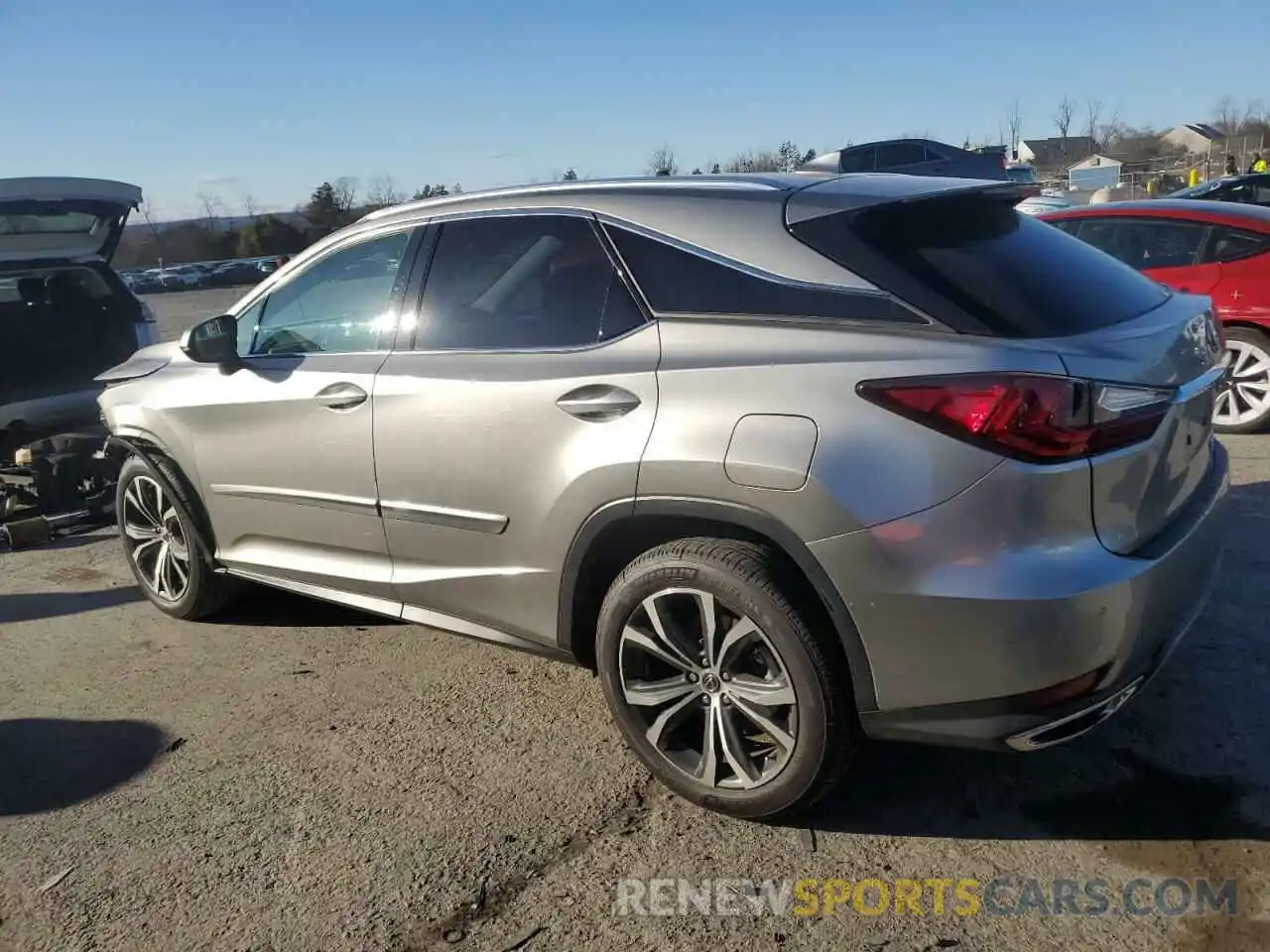 2 Photograph of a damaged car 2T2HZMDA3NC313524 LEXUS RX350 2022