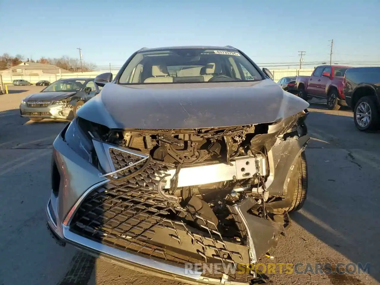 5 Photograph of a damaged car 2T2HZMDA3NC313524 LEXUS RX350 2022