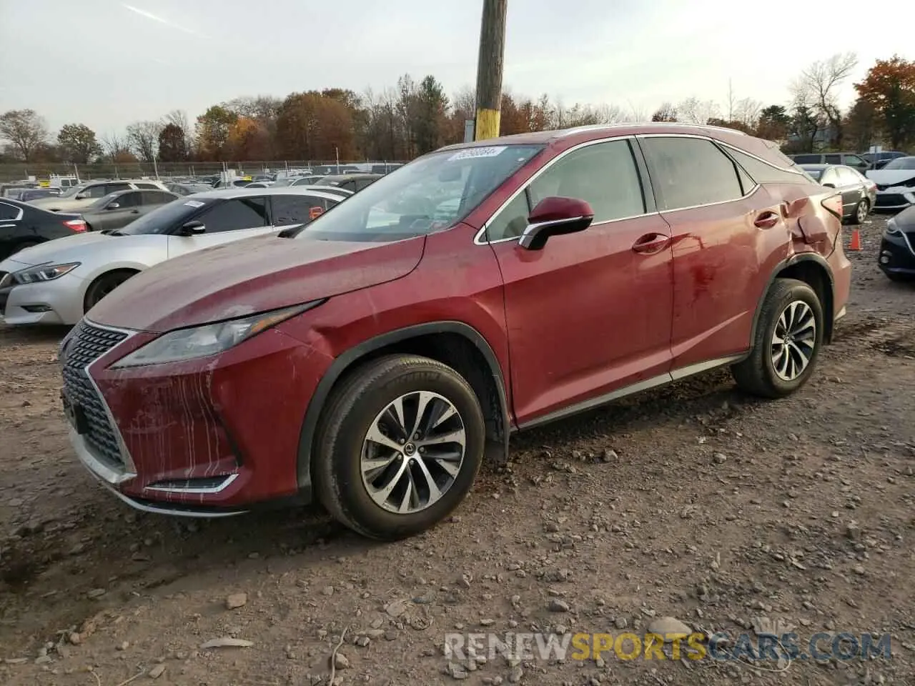 1 Photograph of a damaged car 2T2HZMDA3NC314169 LEXUS RX350 2022