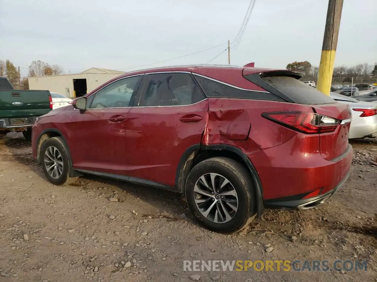 2 Photograph of a damaged car 2T2HZMDA3NC314169 LEXUS RX350 2022