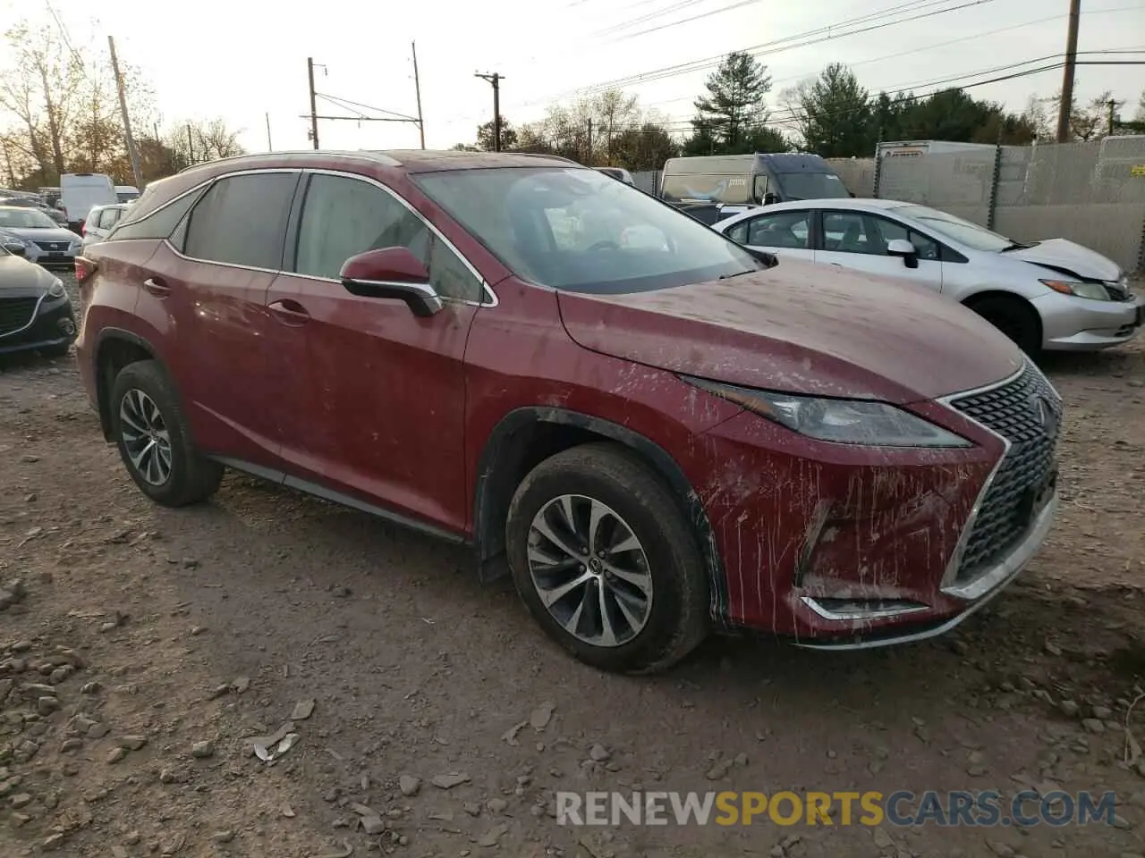 4 Photograph of a damaged car 2T2HZMDA3NC314169 LEXUS RX350 2022