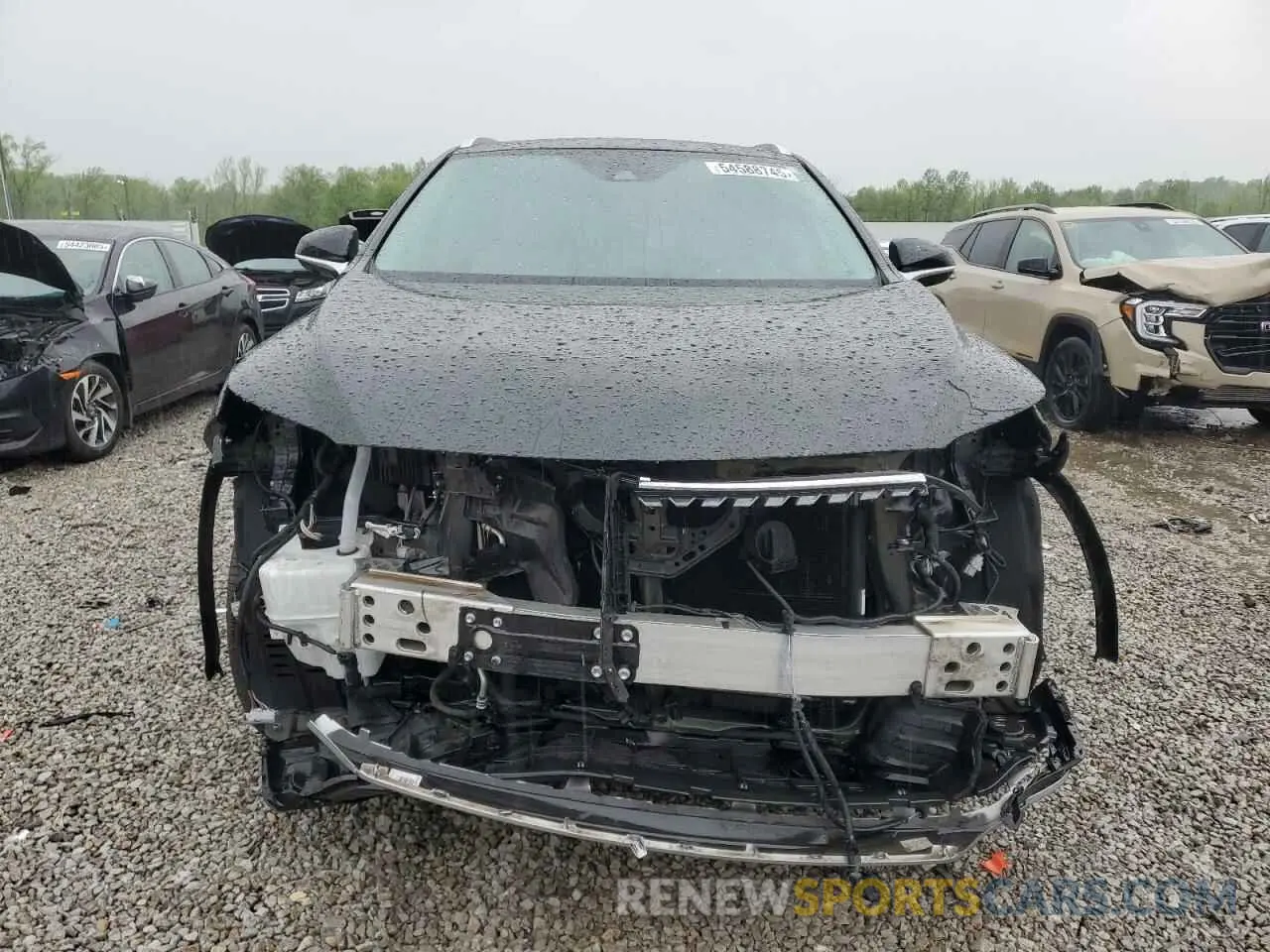5 Photograph of a damaged car 2T2HZMDA3NC336334 LEXUS RX350 2022