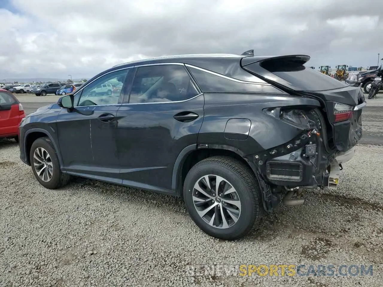 2 Photograph of a damaged car 2T2HZMDA3NC338357 LEXUS RX350 2022