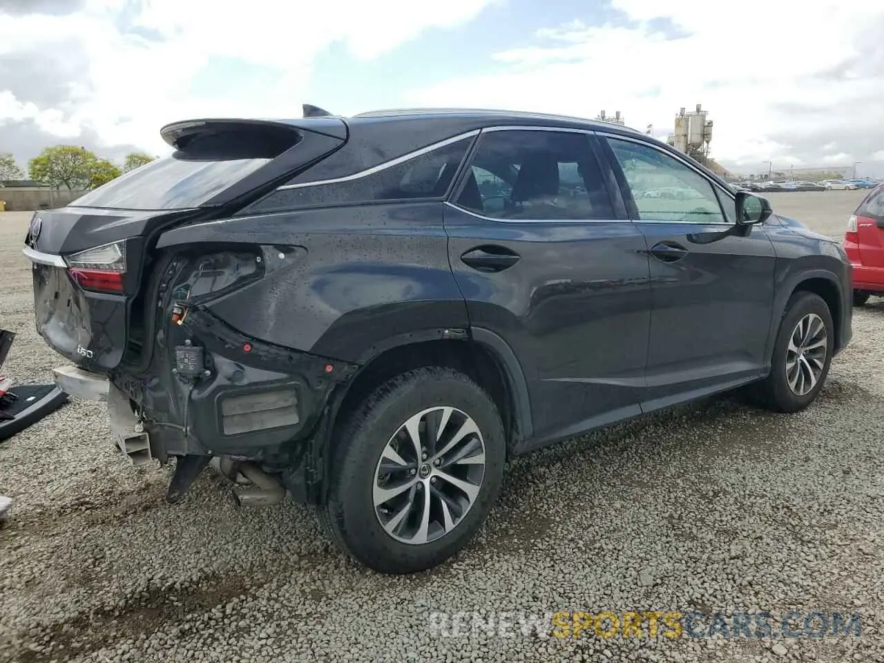 3 Photograph of a damaged car 2T2HZMDA3NC338357 LEXUS RX350 2022
