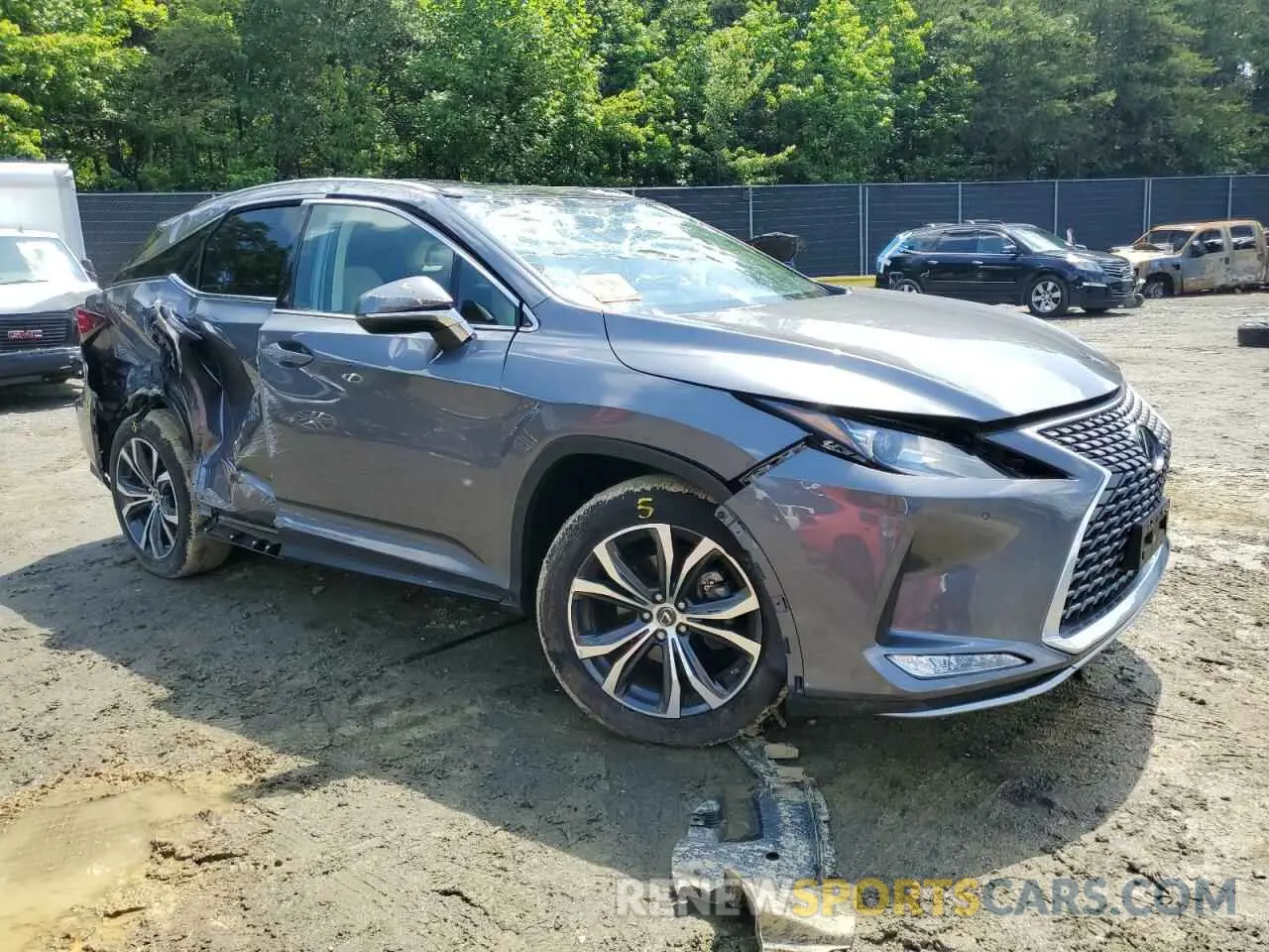 4 Photograph of a damaged car 2T2HZMDA3NC348841 LEXUS RX350 2022