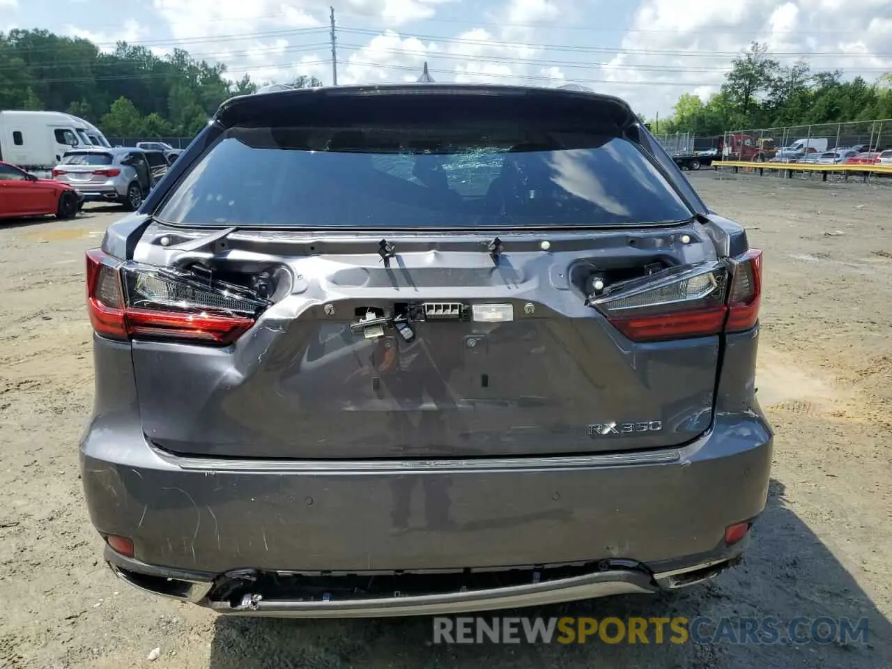 6 Photograph of a damaged car 2T2HZMDA3NC348841 LEXUS RX350 2022