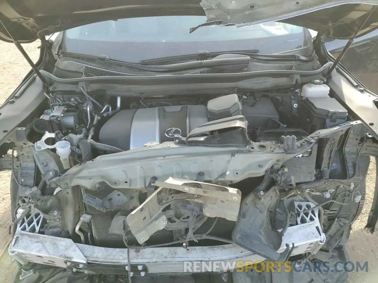 13 Photograph of a damaged car 2T2HZMDA4NC335287 LEXUS RX350 2022