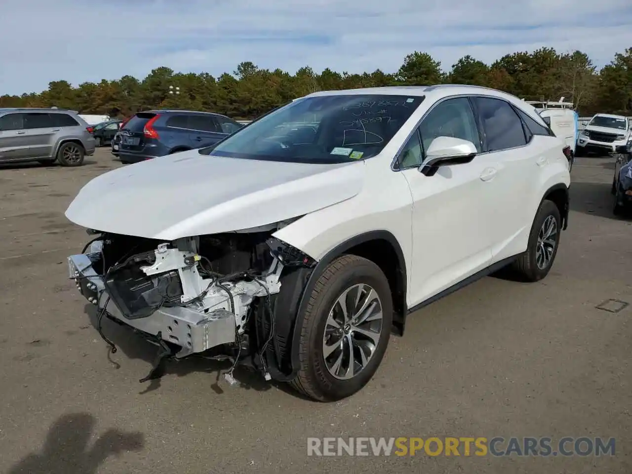 2 Photograph of a damaged car 2T2HZMDA4NC345897 LEXUS RX350 2022