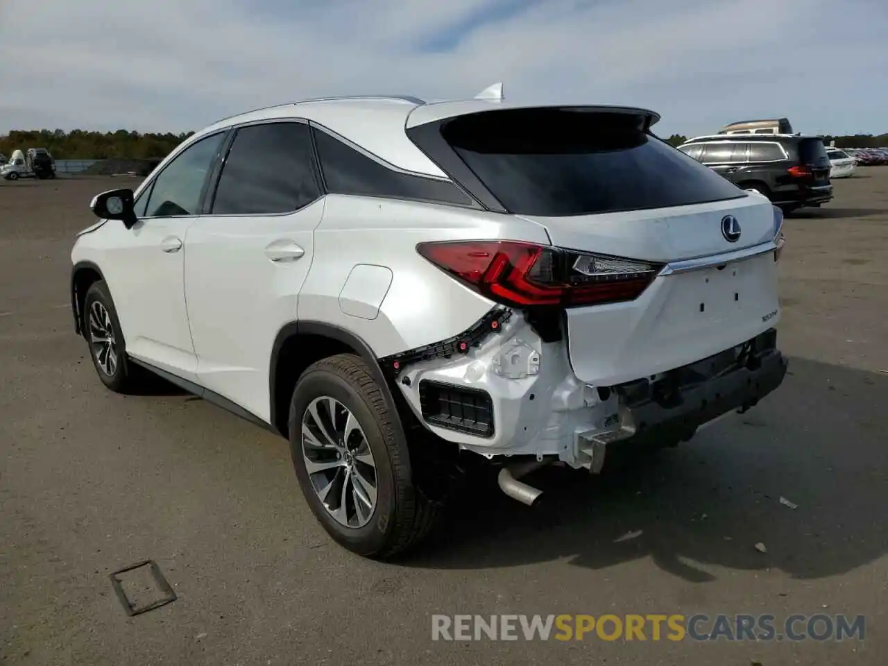 3 Photograph of a damaged car 2T2HZMDA4NC345897 LEXUS RX350 2022