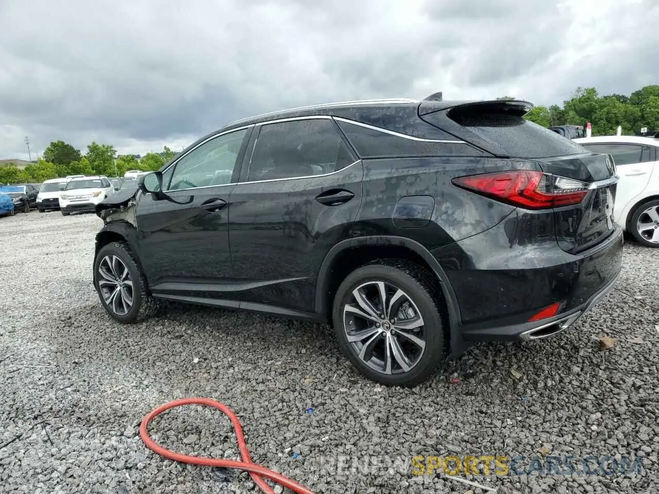2 Photograph of a damaged car 2T2HZMDA4NC359654 LEXUS RX350 2022