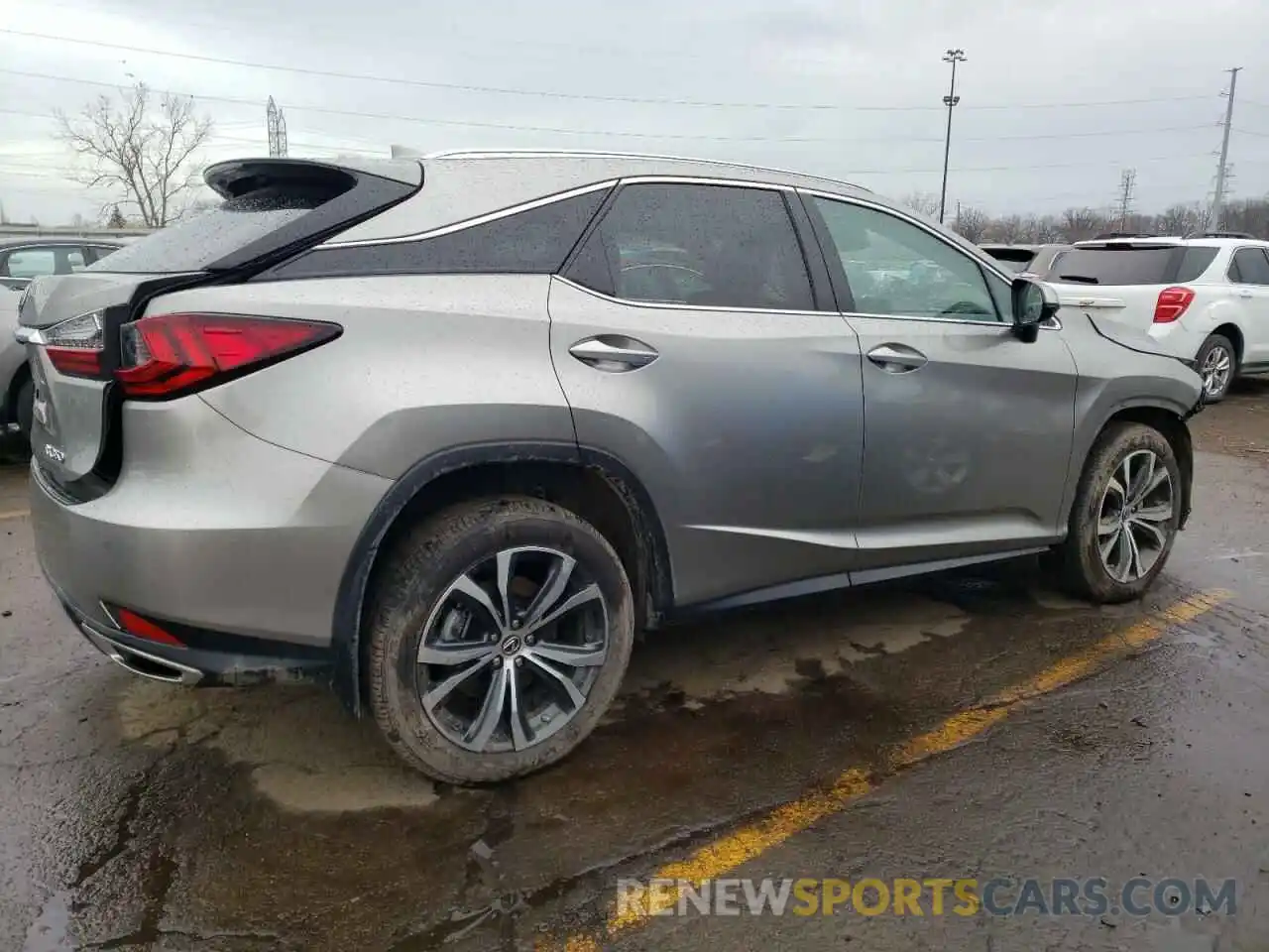 3 Photograph of a damaged car 2T2HZMDA4NC360271 LEXUS RX350 2022