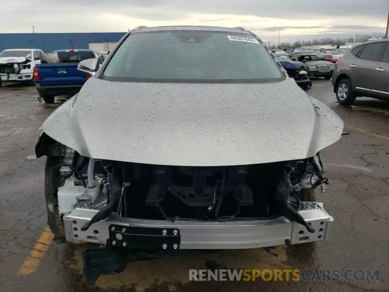 5 Photograph of a damaged car 2T2HZMDA4NC360271 LEXUS RX350 2022