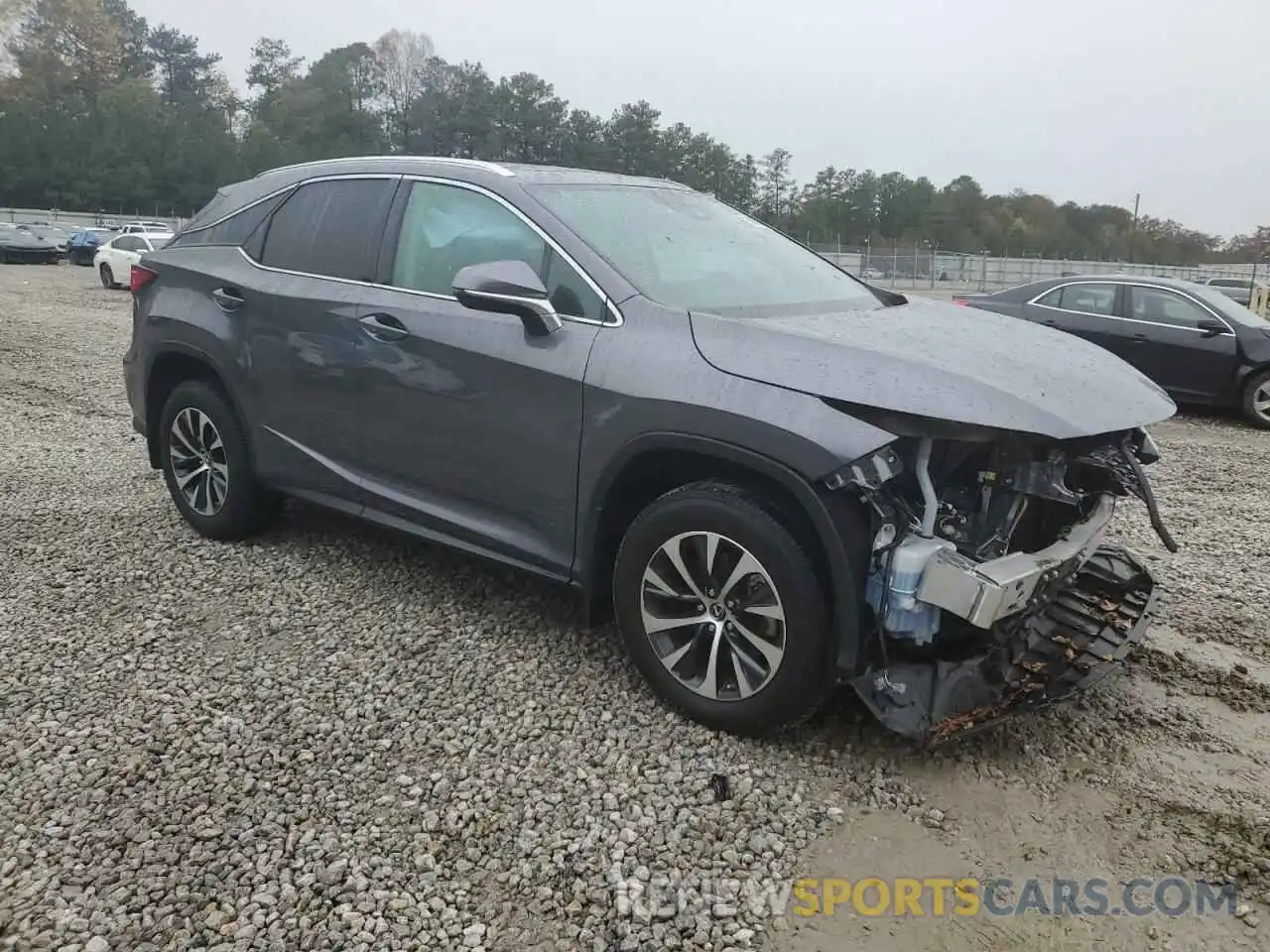 4 Photograph of a damaged car 2T2HZMDA4NC363381 LEXUS RX350 2022