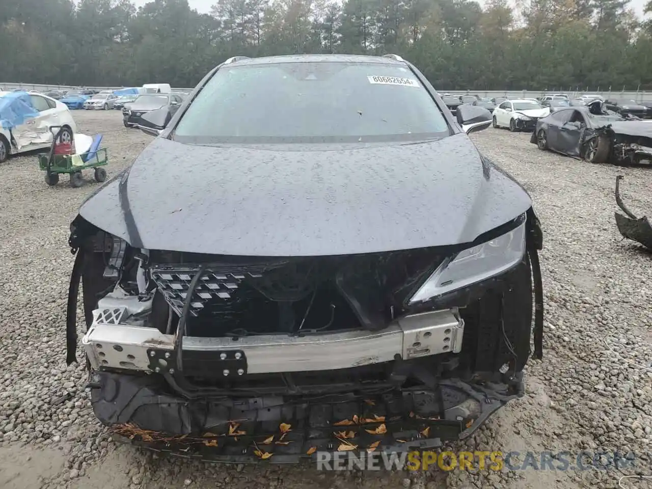 5 Photograph of a damaged car 2T2HZMDA4NC363381 LEXUS RX350 2022