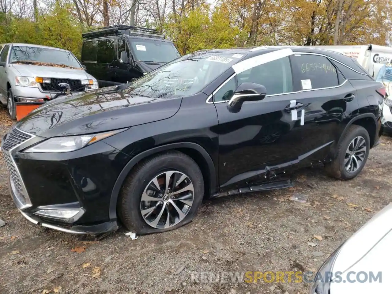 2 Photograph of a damaged car 2T2HZMDA5NC308972 LEXUS RX350 2022