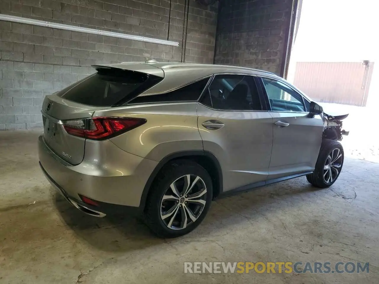 3 Photograph of a damaged car 2T2HZMDA5NC325075 LEXUS RX350 2022