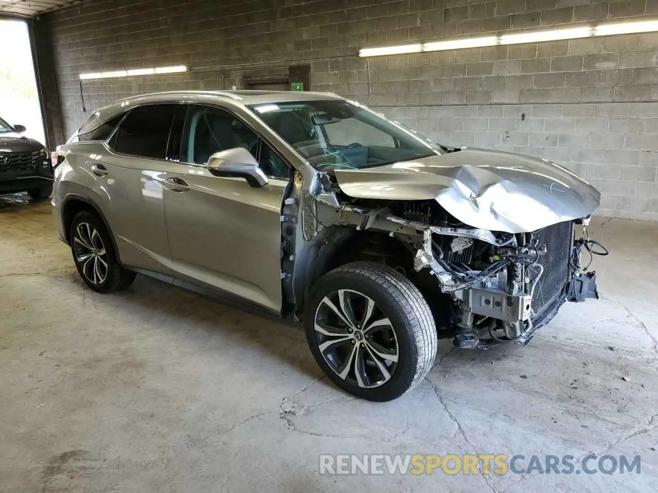 4 Photograph of a damaged car 2T2HZMDA5NC325075 LEXUS RX350 2022
