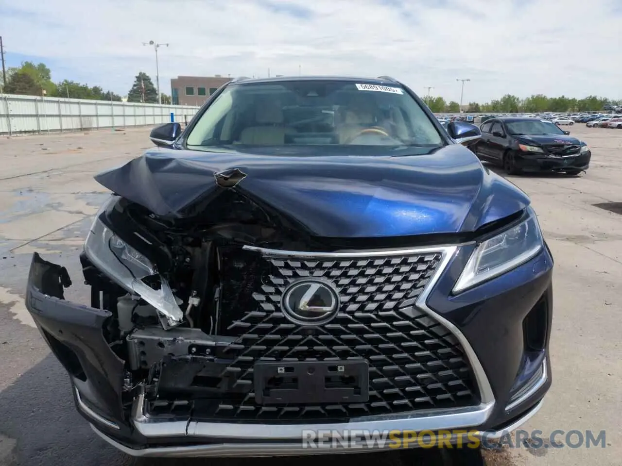5 Photograph of a damaged car 2T2HZMDA5NC335640 LEXUS RX350 2022