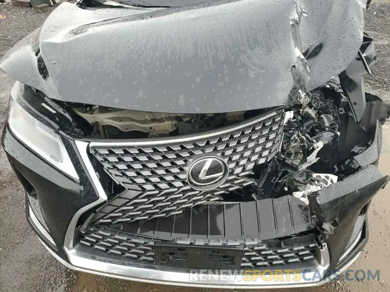13 Photograph of a damaged car 2T2HZMDA6NC312142 LEXUS RX350 2022