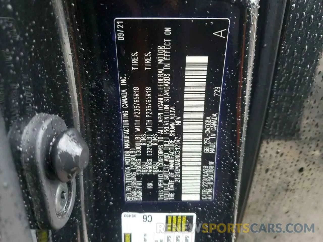 15 Photograph of a damaged car 2T2HZMDA6NC312142 LEXUS RX350 2022