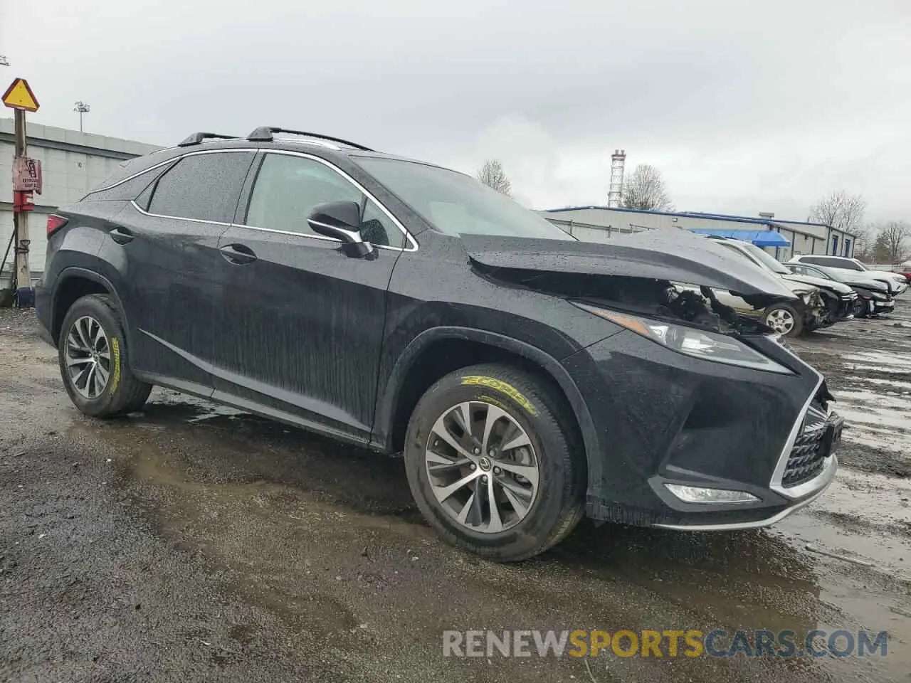 4 Photograph of a damaged car 2T2HZMDA6NC312142 LEXUS RX350 2022