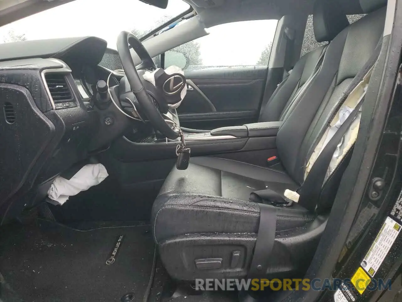 7 Photograph of a damaged car 2T2HZMDA6NC312142 LEXUS RX350 2022
